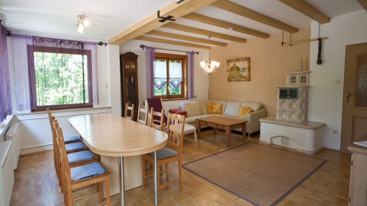 Wohnzimmer im Erdgeschoss Wohnzimmer im Erdgeschoss